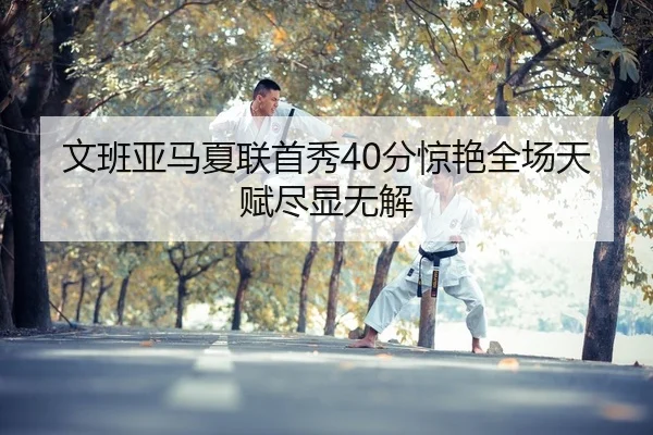 文班亚马夏联首秀40分惊艳全场天赋尽显无解